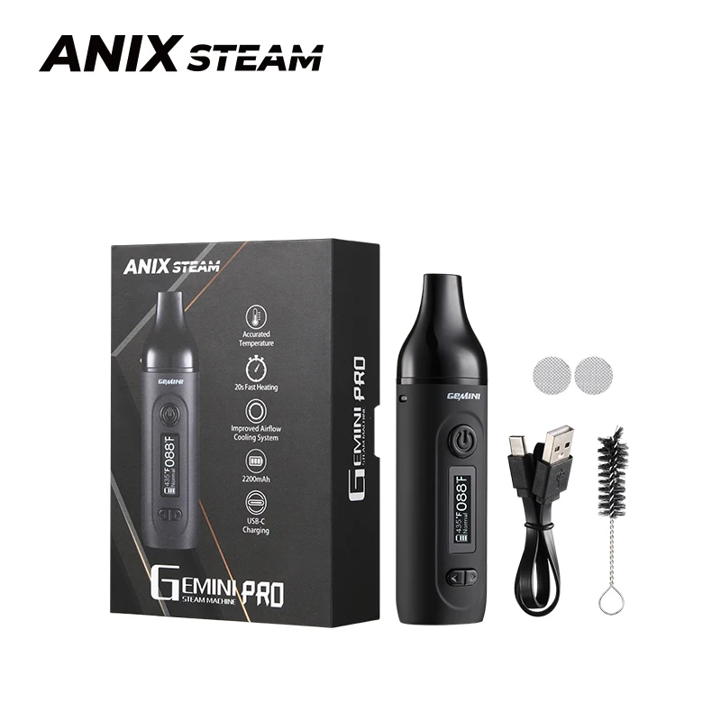 Original Anix Gemini Dry Herb Vaporizer Kit 2200mAh Battery - Image 6
