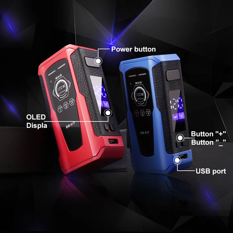 Vape Pen Smoke 120W 1800mah 2.5ml Atomizer - Image 3