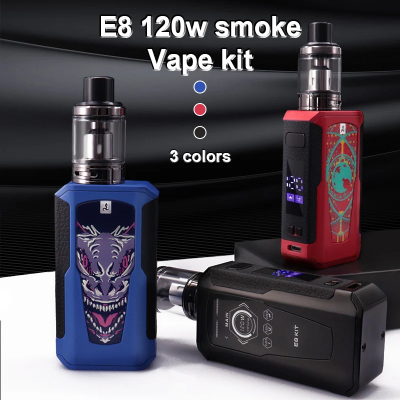 Vape Pen Smoke 120W 1800mah 2.5ml Atomizer