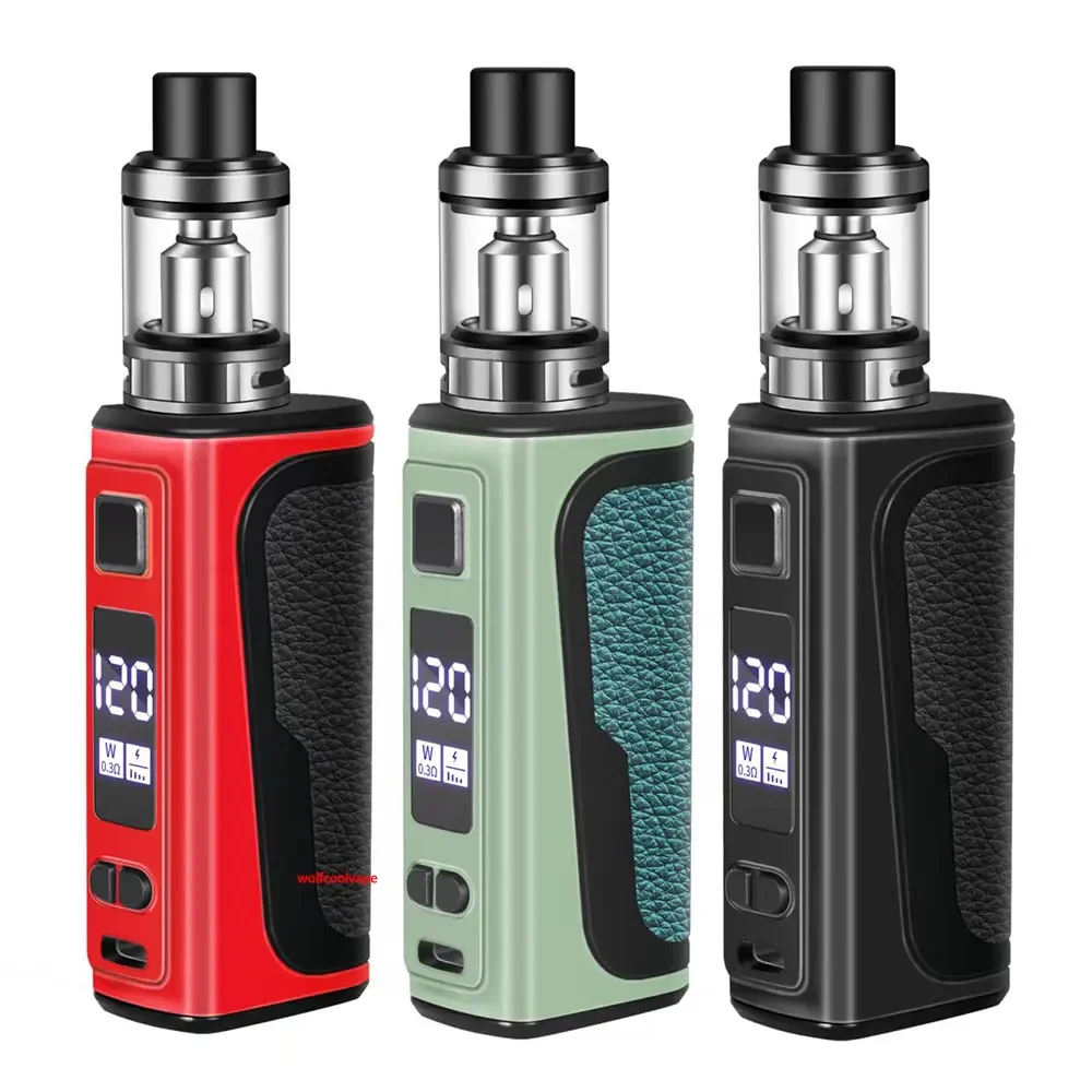 Wolfcoolvape 120W E-Cigarette Vaporizer Kit - 1800mAh - Image 2