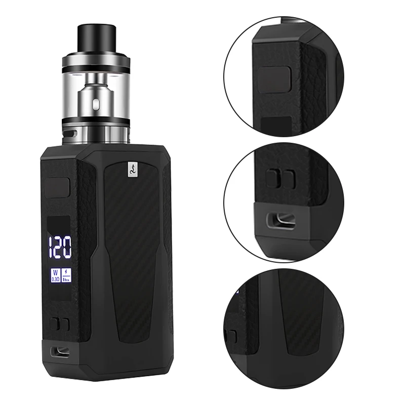 Vape Pen Smoke 120W 1800mah 2.5ml Atomizer - Image 4