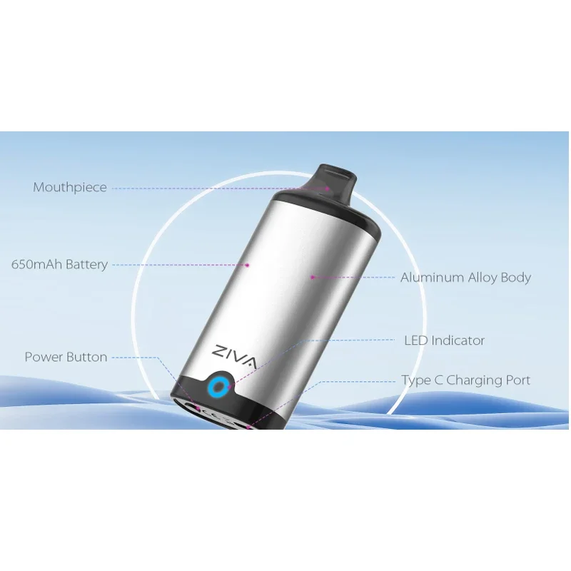 Portable Rechargeable Vape 650mah Battery (Cartrs Not included) - Image 4